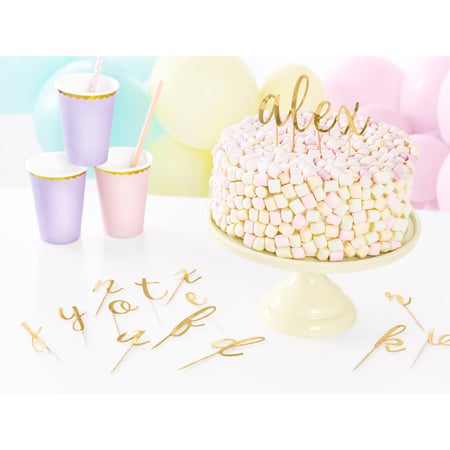 53 Toppers Or - Alphabet