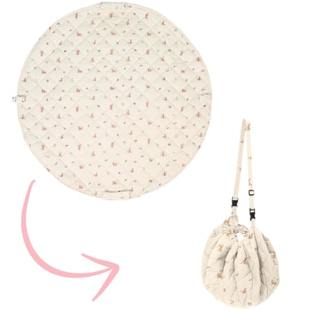 Tapis de jeu 2 en 1 Noomad Organic Soft Play&Go