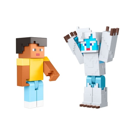Minecraft Creator Series - Figurines Terreur du Yéti de Mont Enderwood 8 cm