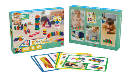 Jeu de construction PLUS PLUS - Kit découverte Activité BIG - 130 Pcs - PP3448