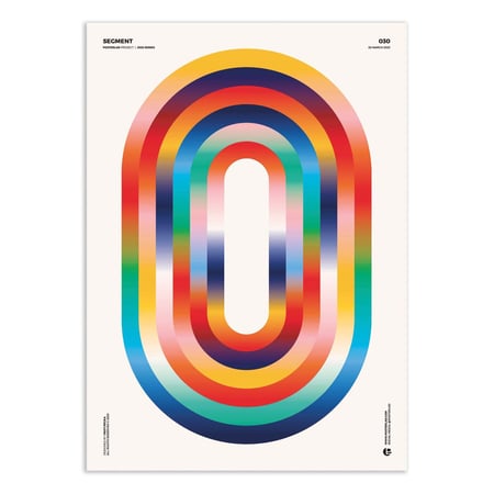 Affiche 30 x 40 cm - Segment - Posterlad