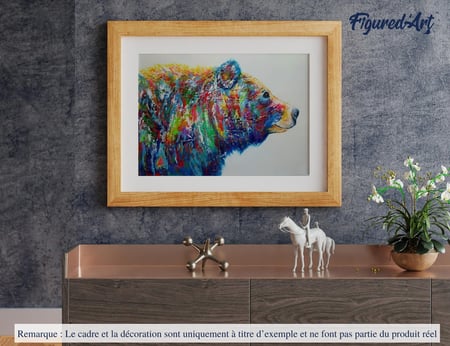 Figured'Art Peinture Par Numéro Adulte Avec Cadre - Bali Au Coucher Du Soleil - Numéro D'Art - 40x50cm Toile Tendue Sur Châssis - Beaux-Arts Et Loisirs Créatifs