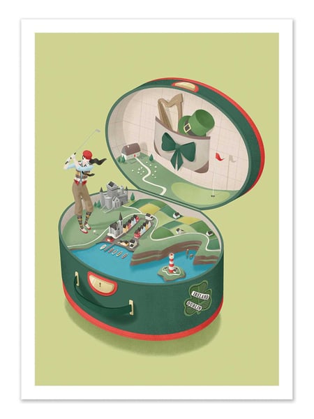 Affiche - Ireland - Andrea de Santis