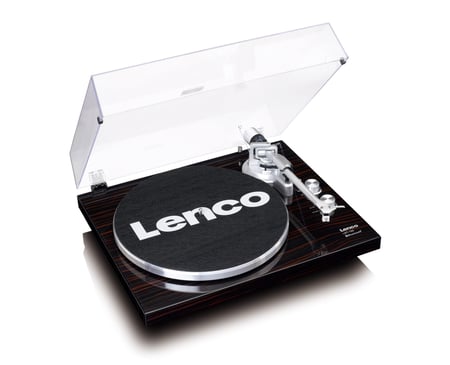 Platine vinyle connexion bluetooth et USB Lenco LBT-188 noisette