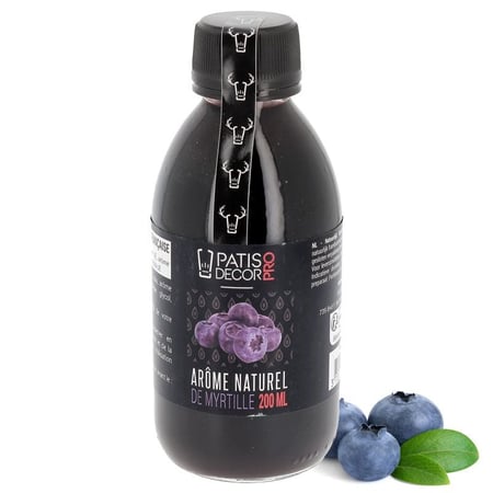 Arôme naturel de Myrtille 200 ml