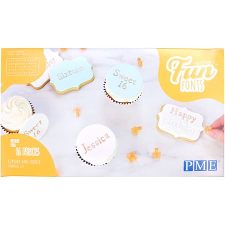 Fun Fonts - Cookies & Cupcakes - Collection 2