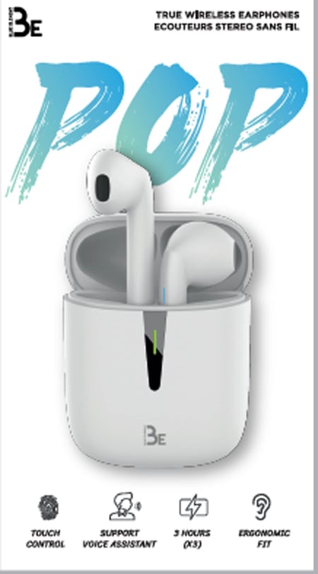 Ecouteurs sans fil POP 2 Blue element truwireless -