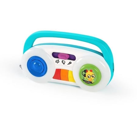 Radio enfant, Jouet d'éveil musical, stéréo pour bébé, 3 stations musicales et 30 mélodies et sons 12M+