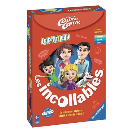 Le p'tit jeu des incollables – coup de c ur - Ravensburger