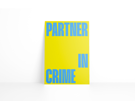 Carte de vœux - Partner in crime