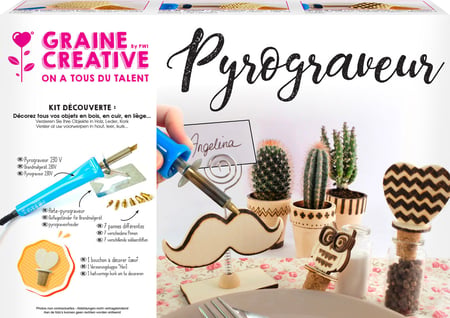Kit découverte pyrogravure