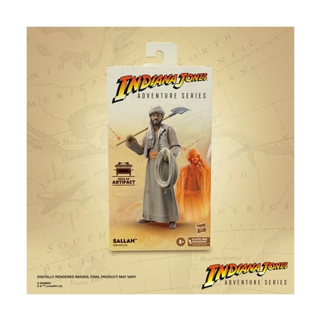 Indiana Jones Adventure Series - Figurine Sallah (Les Aventuriers de l'arche perdue) 15 cm