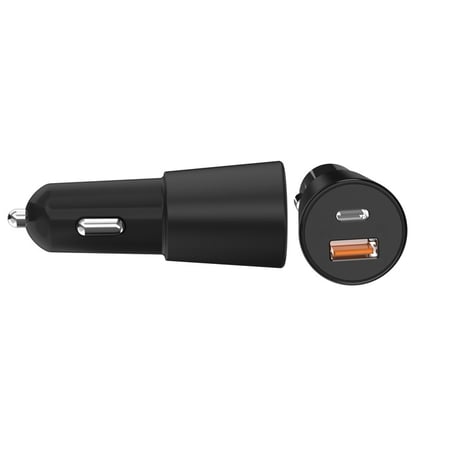 Chargeur Voiture Avizar Quick Charge 3.0 – 32W, Triple USB (dont USB-C 20W), Blanc