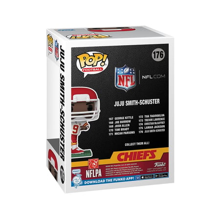 NFL - Figurine POP! Chiefs JuJu Smith-Schuster (Away) 9 cm