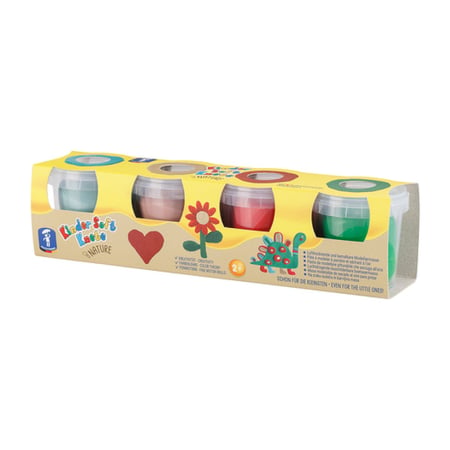 Nature Pâte à modeler Couleurs assorties 4 pièce