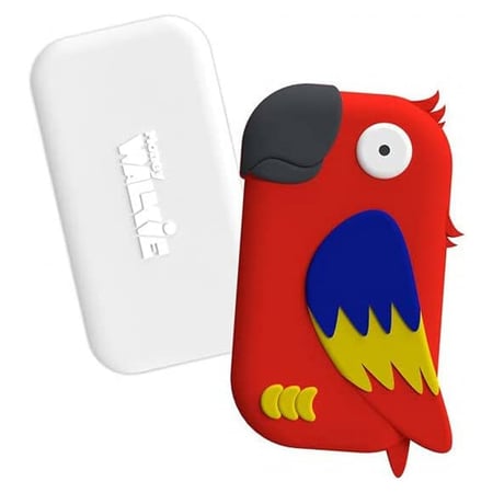Porte monnaie électronique Perroquet rouge - MoneyWalkie