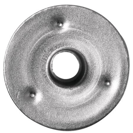 Petites plaques en métal pour mèches, 15 mm ø, 50 pièces