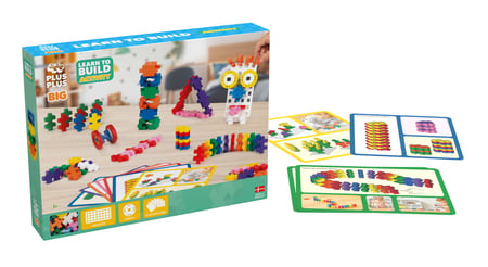 Jeu de construction PLUS PLUS - Kit découverte Activité BIG - 130 Pcs - PP3448