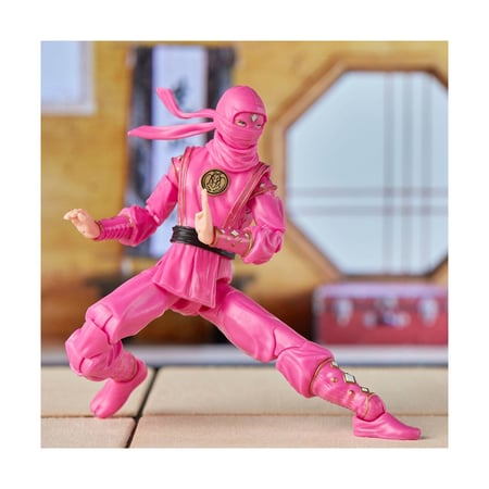 Power Rangers X Cobra Kai Ligtning Collection - Figurine Morphed Samantha LaRusso Pink Mantis R