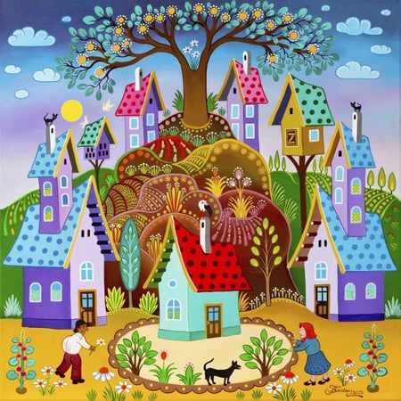 Puzzle 1000 pièces - Jardin Magique Partagé - Alipson Puzzle