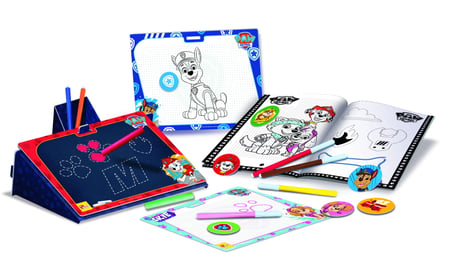 PAW PATROL COLOURING & DRAWING SCHOOL "sac de dessin et de coloriage"