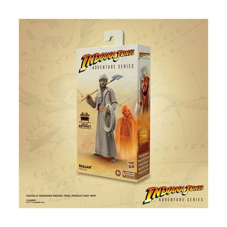 Indiana Jones Adventure Series - Figurine Sallah (Les Aventuriers de l'arche perdue) 15 cm