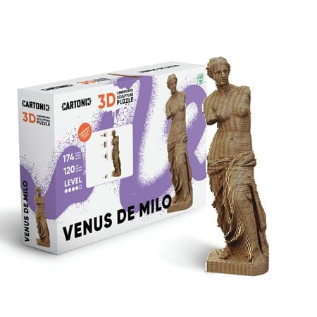Cartonic® Sculpture-Puzzle 3D carton - Vénus de Milo