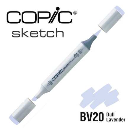 Copic - Marqueur à l'alcool Copic Sketch BV20 Dull Lavender