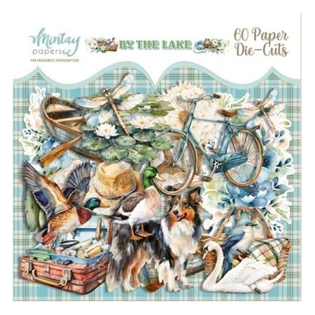 Die cuts éléments décoratifs 60 pièces Mintay By Karola BY THE LAKE