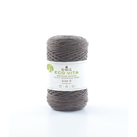 DMC - Fil Coton Recyclé Eco Vita 4mm 250g Col. 112 marron