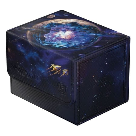 Magic the Gathering - Ultimate Guard Sidewinder 100+ Xenoskin Magic: The Gathering "Edge of Eternities" Gemstone Caverns