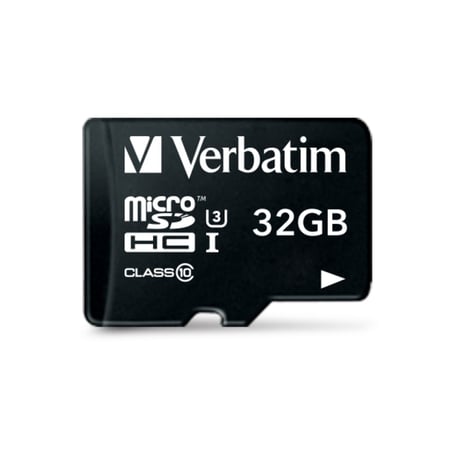 Carte micro SDHC 32GO VERBATIM pro U3