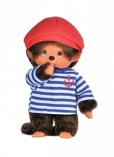 Bandai 20073 peluche monchhichi garçon marin Peluche et