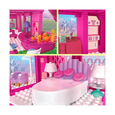 Barbie The Movie - Jeu de construction MEGA La maison de rêve de Barbie