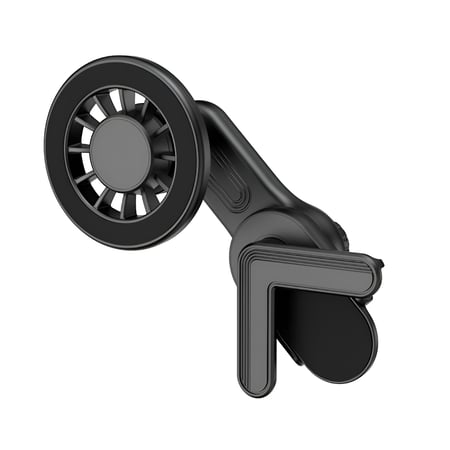 LinQ Support Voiture Tesla et Carplay pour Smartphone Magnétique Rotative Noir