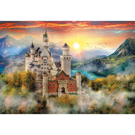 Puzzle chateau du neuschwanstein 2000 pieces - collection paysage - 32559