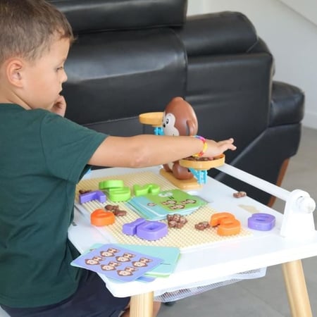 Yuemeuy Jeu D'Équilibre Et De Comptage Avec Des Singes - Arbre D