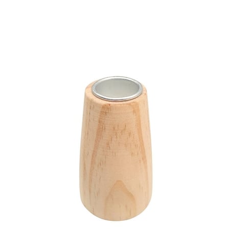 Bougeoir en bois 8 x 5 cm