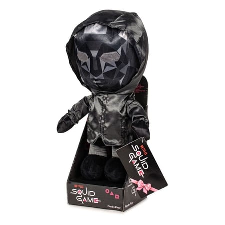 Squid Game - Peluche Frontman dans un présentoir 28 cm
