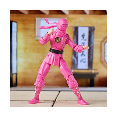 Power Rangers X Cobra Kai Ligtning Collection - Figurine Morphed Samantha LaRusso Pink Mantis R