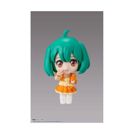 Macross Frontier - TINY SESSION VF-25G MESSIAH VALKYRIE (MICHAEL USE) with RANKA 10 cm