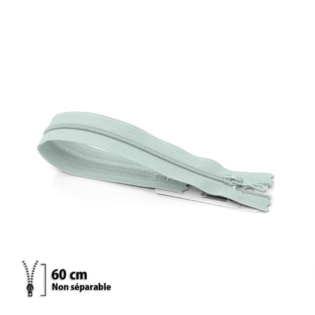 Fermeture éclair 60 cm Nylon 4mm