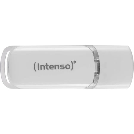 Clé USB-C 64Go 3.2 Gen 1x1 70 Mo- INTENSO Flash Line OTG - Blanc