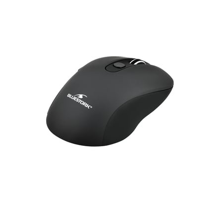 Souris sans fil métal OFF60 Bluestork 6 boutons noire