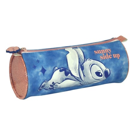 Trousse Scolaire Lilo & Stitch – 1 Zip, Fournie Avec Crayons, Feutres, Ciseaux – Pour Maternelle, Sac à Dos – Dimensions 14x20.5cm