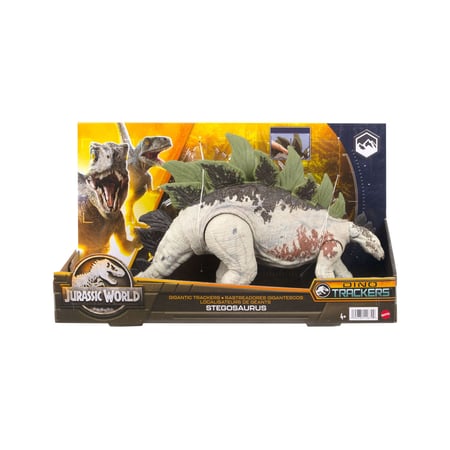 Jurassic World Dino Trackers - Figurine Gigantic Trackers Stegosaurus