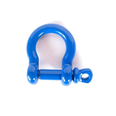 Fermoirs en métal Bleu (idéal pour Paracord) 2 pièces 3cm