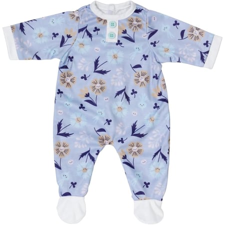 Baby born Grenouillère à motif floral 43 cm