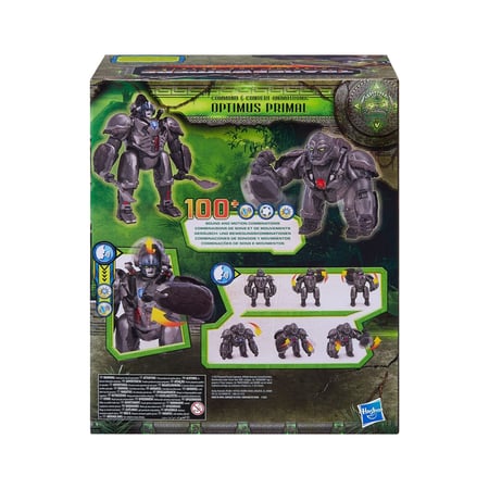 Transformers : Rise of the Beasts - Figurine électronique Command & Convert Animatronic Optimus