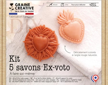 Kit savon ex-voto - Graine Creative